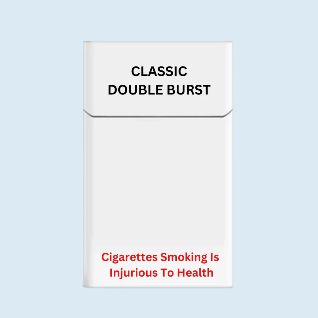 classic double burst cigarette