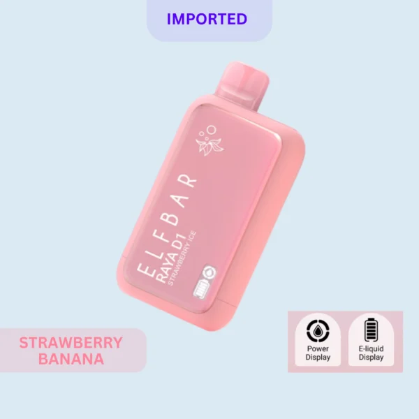 Elfbar Raya D1 Strawberry Banana
