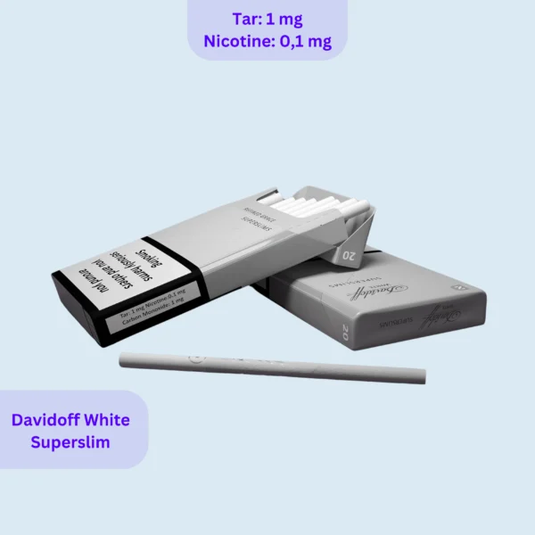 Davidoff White Superslim Cigarette