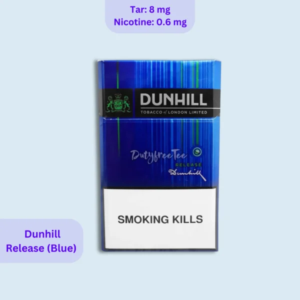 Dunhill Release Switch Cigarette (Blue)