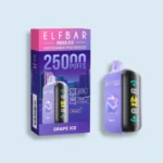 Elfbar Raya D-3 25K Puff – Grape Ice