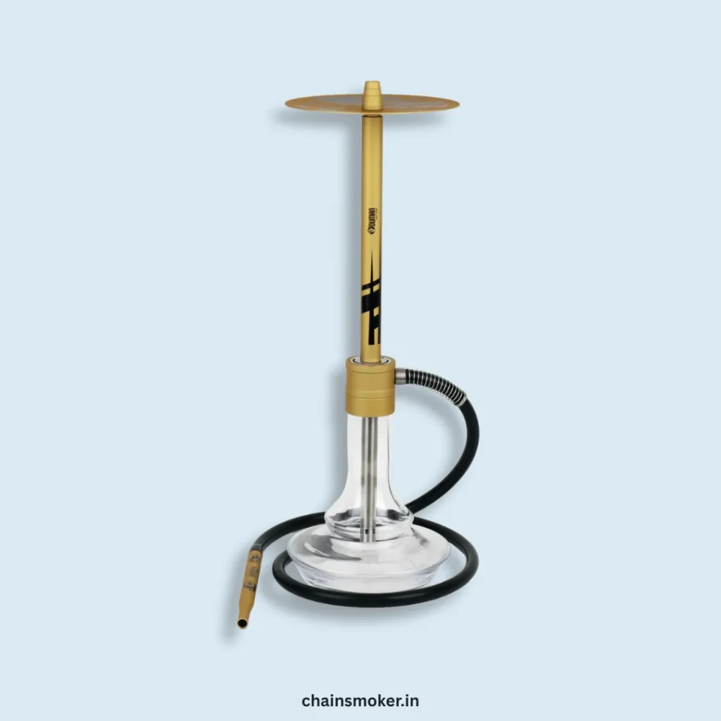 Oduman Smoke Drift Hookah Gold