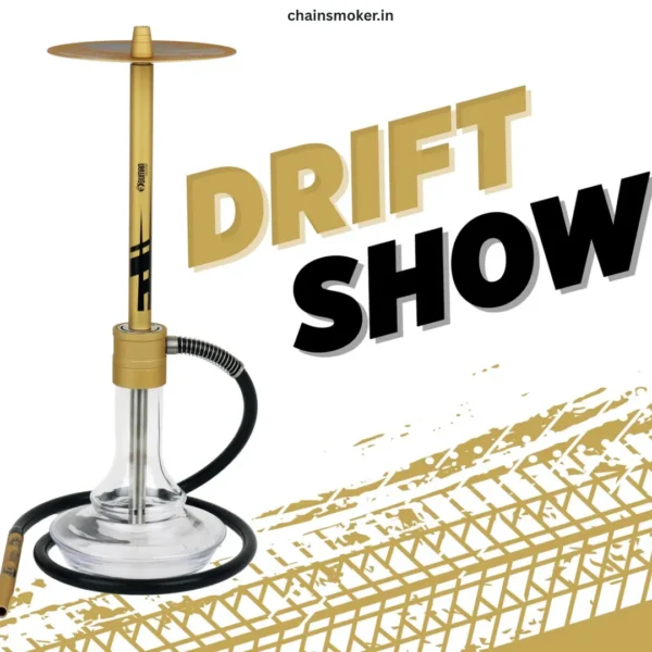 Oduman Smoke Drift Hookah Gold