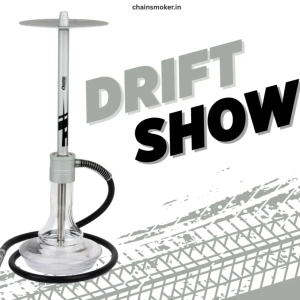 Oduman Smoke Drift Hookah Chrome