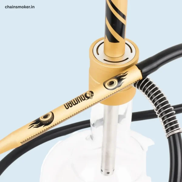 Oduman Smoke Drift Hookah Gold