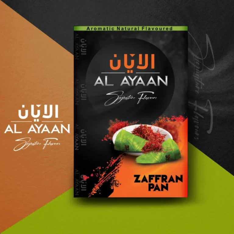 Al Ayaan Zaffran Pan Hookah Flavour
