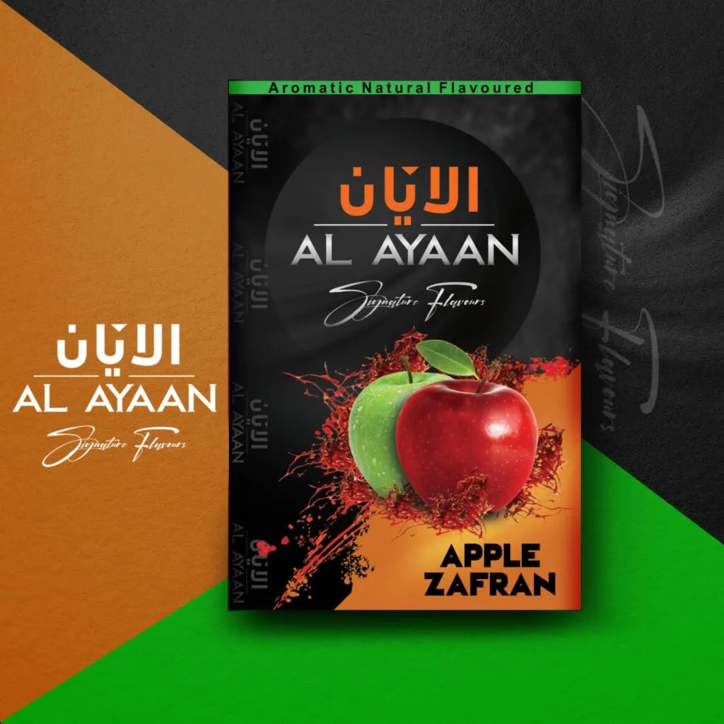 Al Ayaan Apple Zafran Hookah Flavour